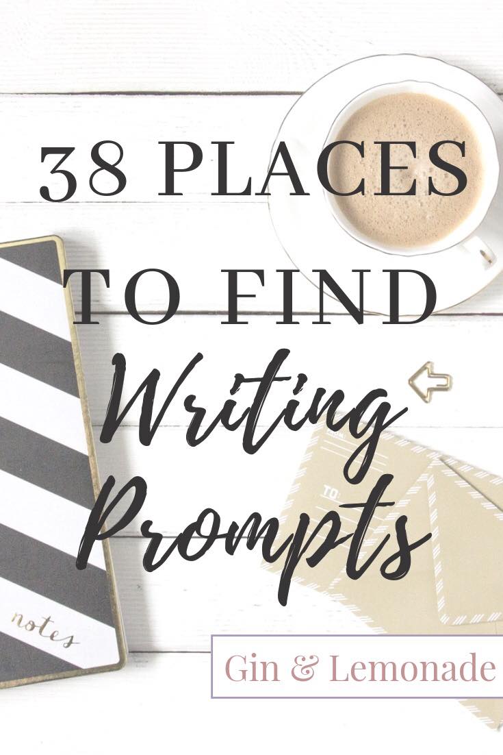 38 Places To Find Writing Prompts