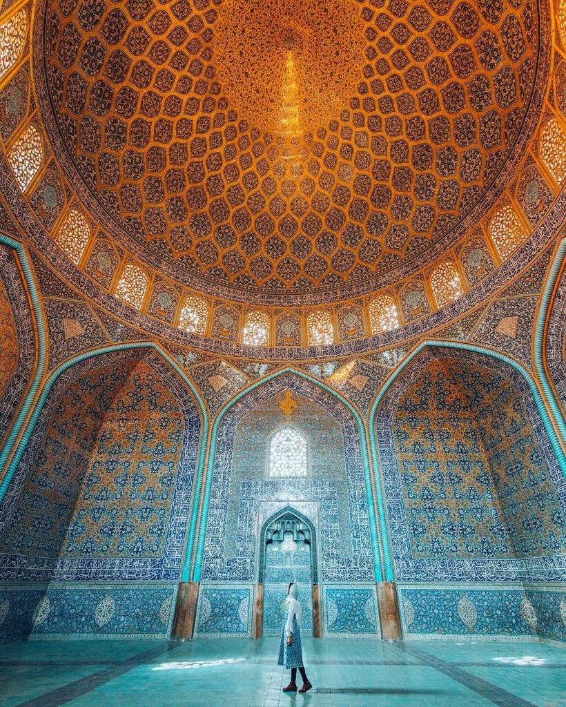 Sheikh lotfollah mosque,Esfehan,Iran