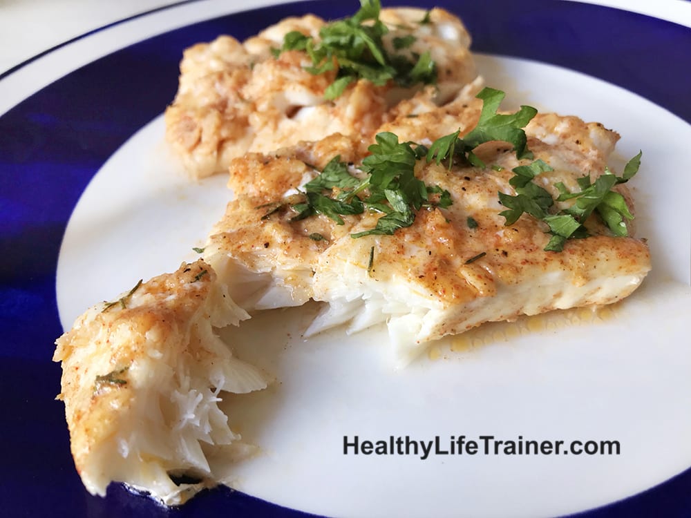 Baked Cod With Garlic And Butter