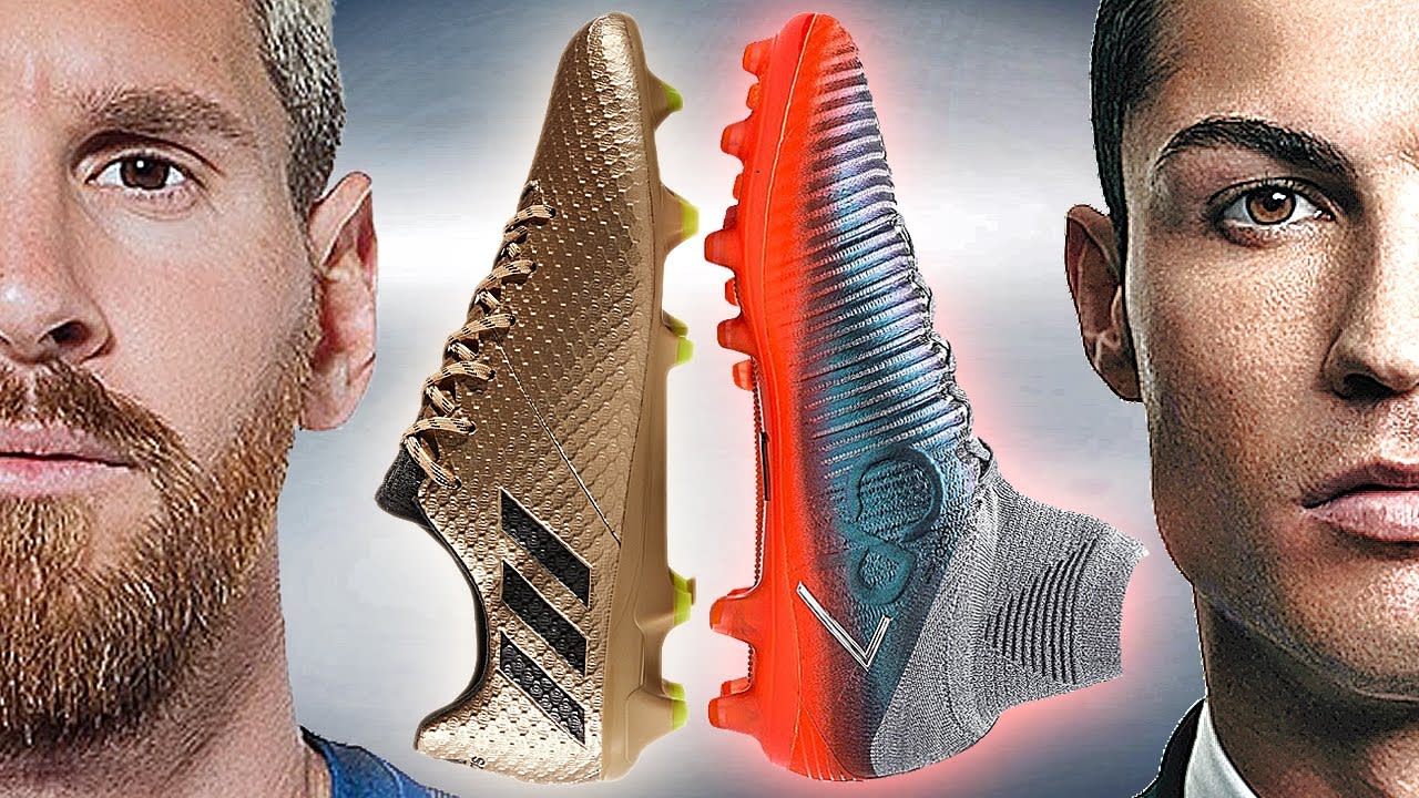 Ronaldo VS Messi - Boot Battle: Nike Superfly V CR7 vs adidas Messi16.1 Test & Review