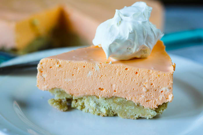 No-Bake Orange Creamsicle Cheesecake - Jen Around the World