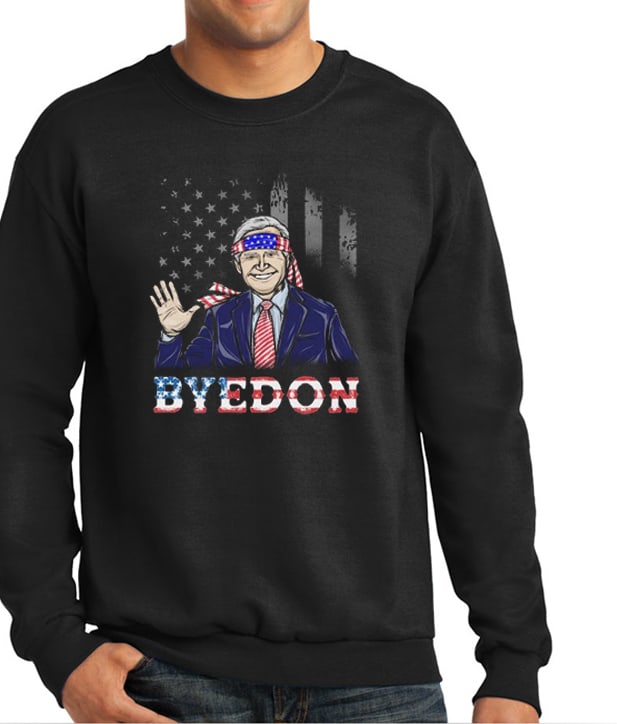 Byedon 2020 Anti Trump Vibrant Sweatshirt