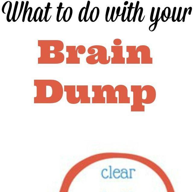What to do with your brain dump list