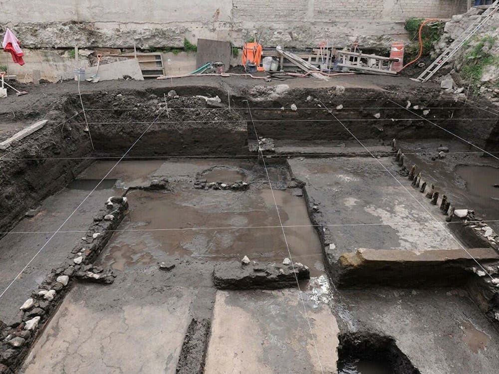 Aztec Altar Secretly Built After the Spanish Conquest Discovered in Mexico City.