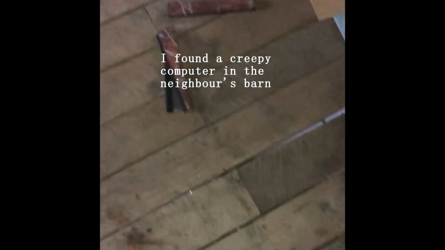 Disturbing barn find r/videos