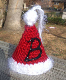 10 Free Crochet Patterns for Santa Hat Ornament for This Christmas