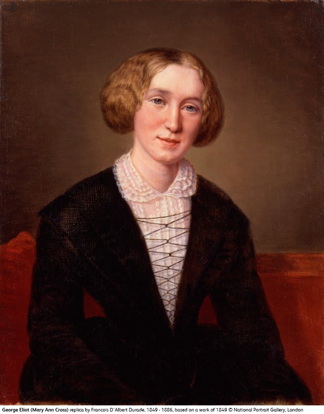 “Delicious autumn! My very soul is wedded to it, and if I were a bird I would fly about the earth seeking the successive autumns.” Today’s potraitoftheday is novelist and intellectual George Eliot. Discover Eliot's other portraits in our collection: