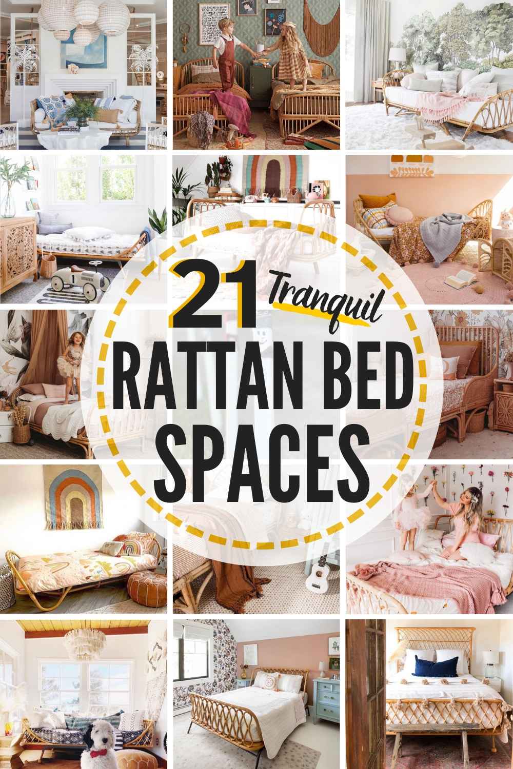 8 Stunning Rattan Beds & Daybeds To Buy + 21 Real Spaces That Use Them!