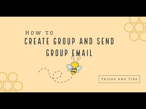 How to Send a Group Email and Create Group in Gmail