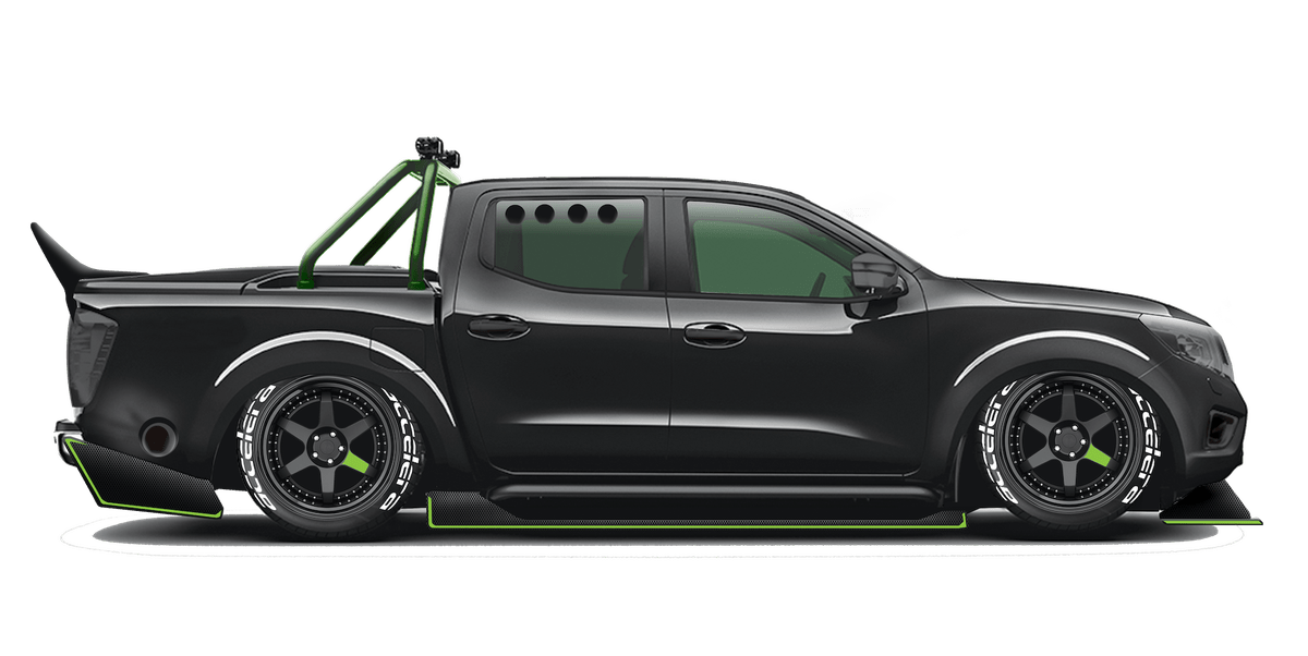 This Shop Is Building a Nissan Pickup Truck With the 1000-HP Heart of a GT-R