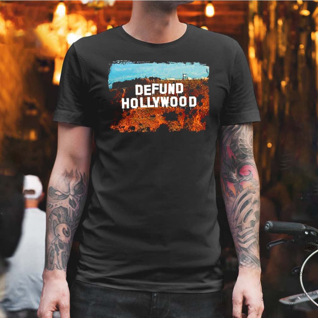 Defund Hollywood Black Lives Matter shirt Hoodie, Sweater, Ladie Tee