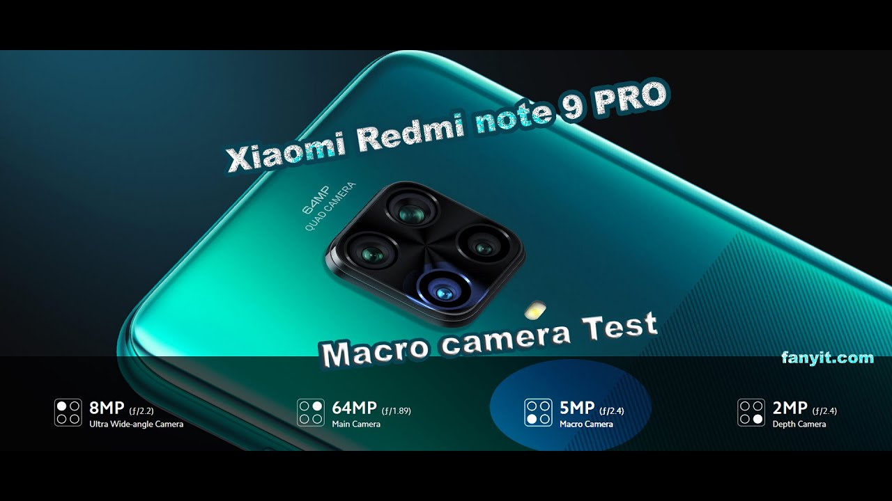 Xiaomi Redmi Note 9 Pro, Macro Camera Test, Photos and Video