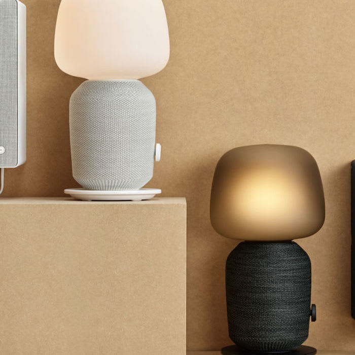 IKEA's Sonos-powered lamp and bookshelf are speakers in disguise