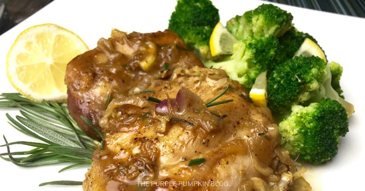 Low Carb Chicken Recipe: One-Pan Lemon & Rosemary Chicken Thighs