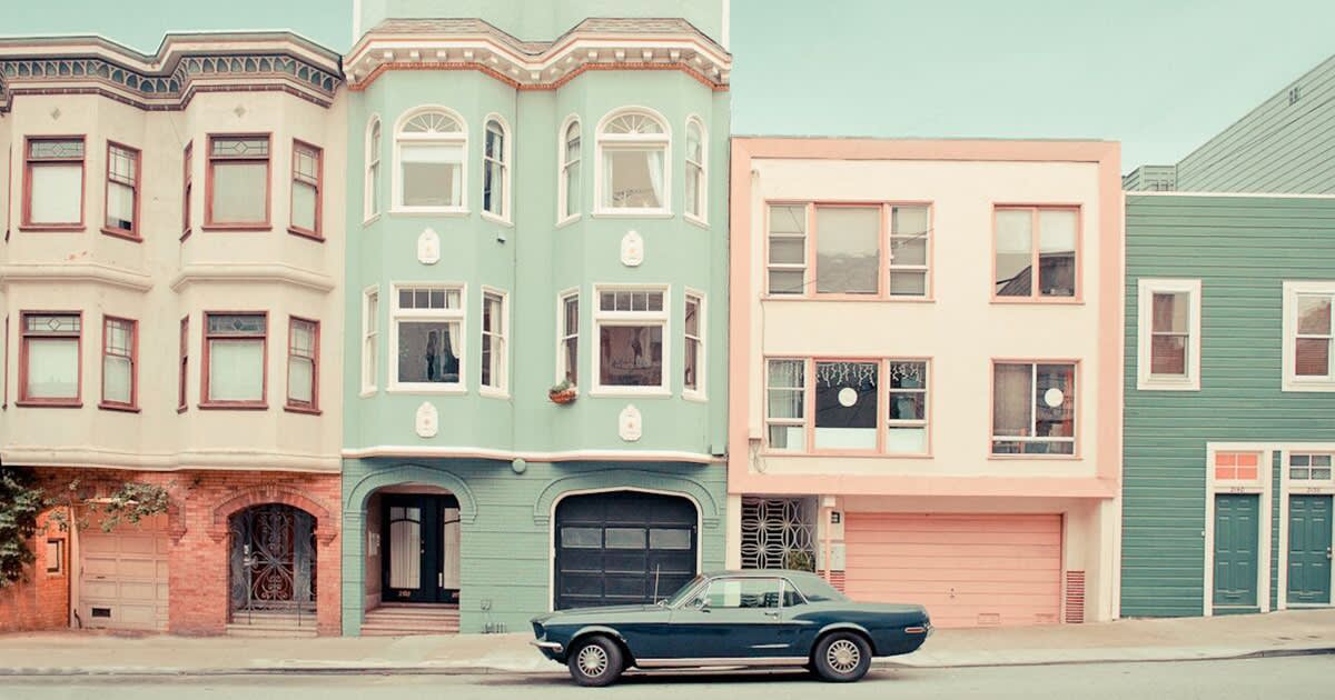 Dreamy Photos Capture the Charming, Candy-Colored Streets of San Francisco