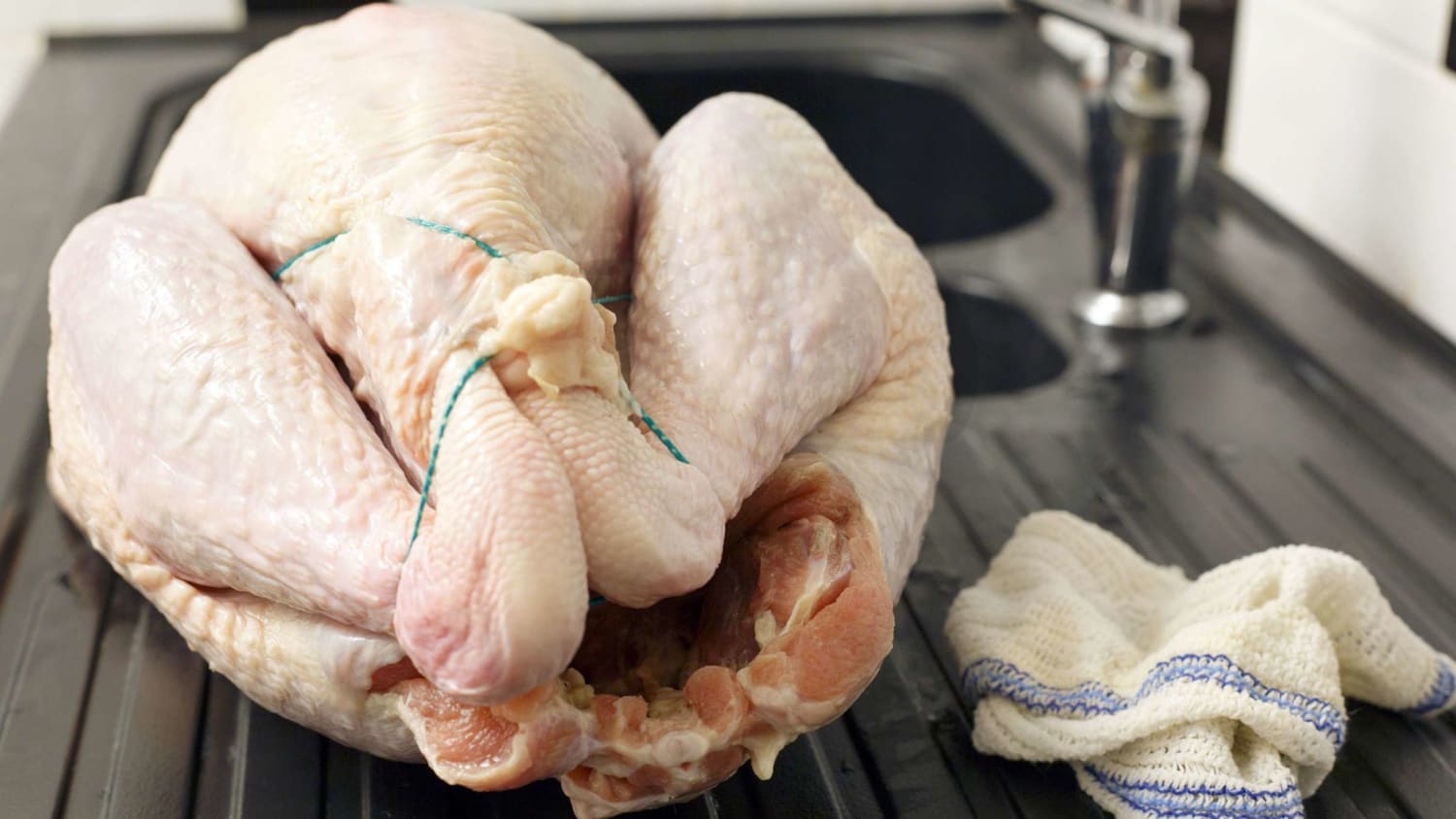 The Reason You Should Never Rinse a Turkey