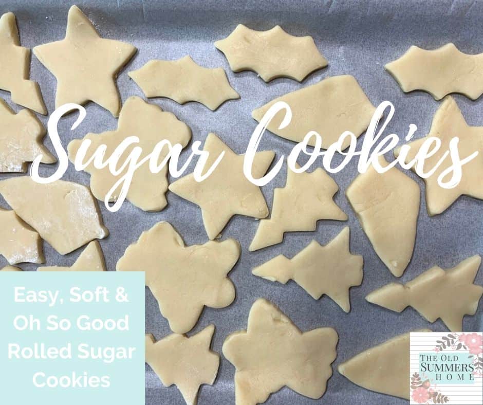 Sugar Cookies- The Most Amazing Rolled Sugar Cookie Recipe