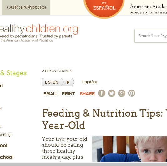 Feeding & Nutrition Tips: Your 2-Year-Old
