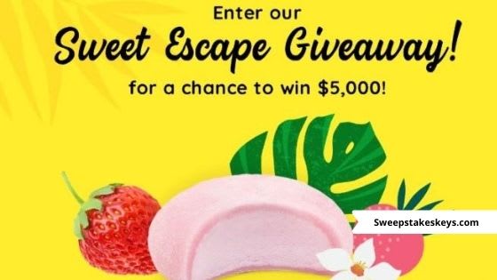 Bubbiesicecream.com - $5,000 Sweet Escape Sweepstakes