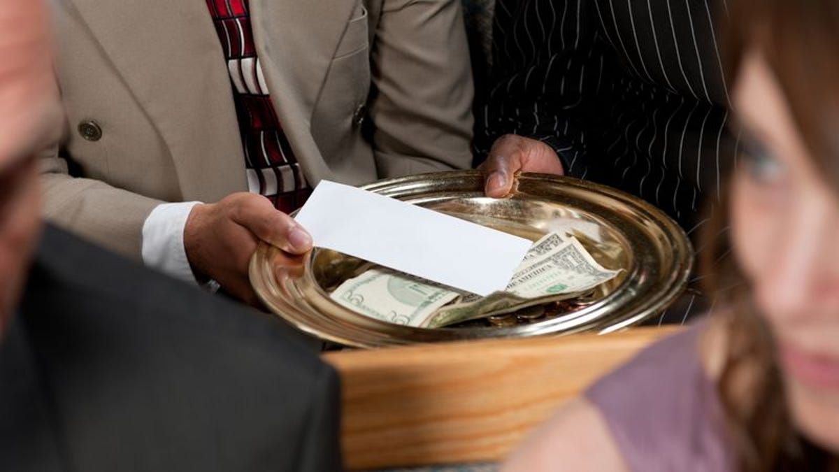 Report: Majority Of Money Donated At Church Doesn't Make It To God