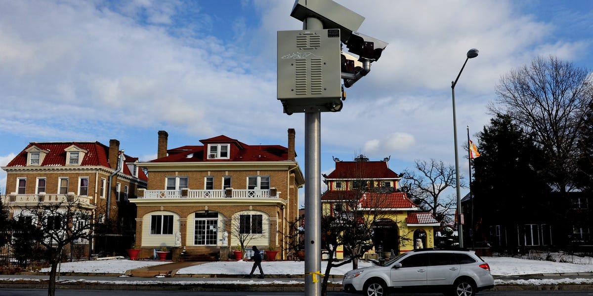 Americans are driving less because of the coronavirus. That's hurting red-light camera revenue.