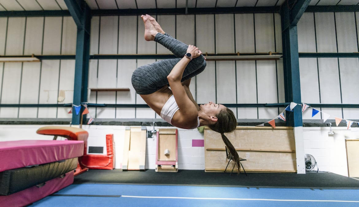 The Gymnast Morning Stretch Everyone Should Be Doing | Well+Good