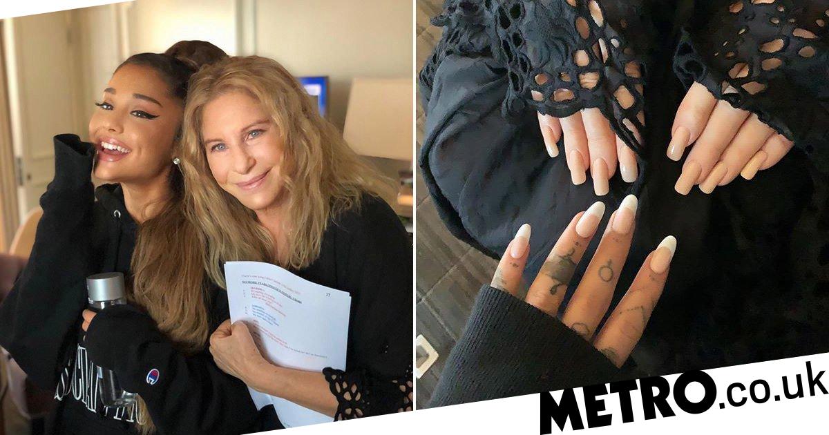Ariana Grande 'shaking and crying' after duetting with hero Barbra Streisand