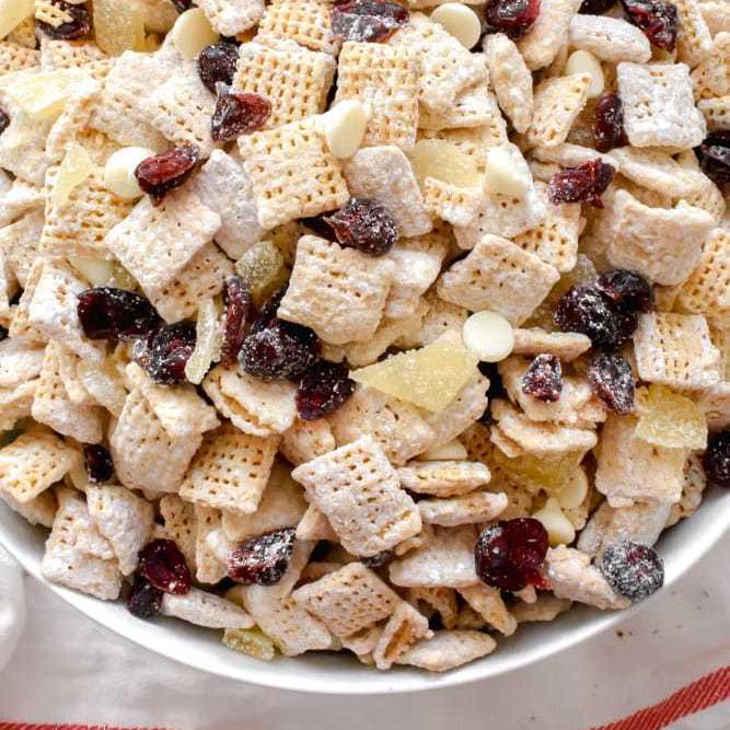 Cranberry Bliss Puppy Chow