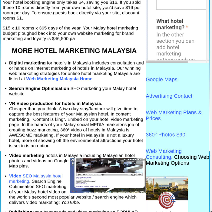 Hotel Marketing Malaysia