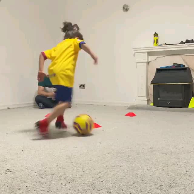 Crazy Footwork of an 8yr old