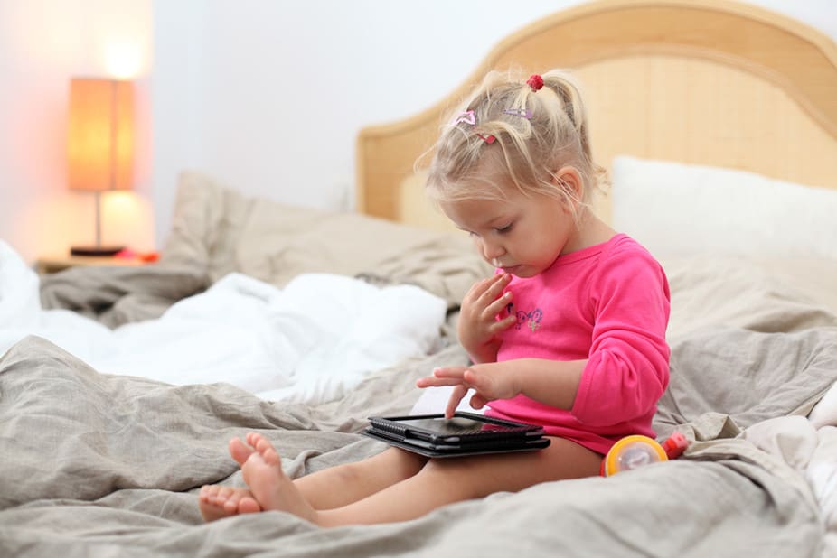 Parents express concerns as more toddlers switch on tablet computers