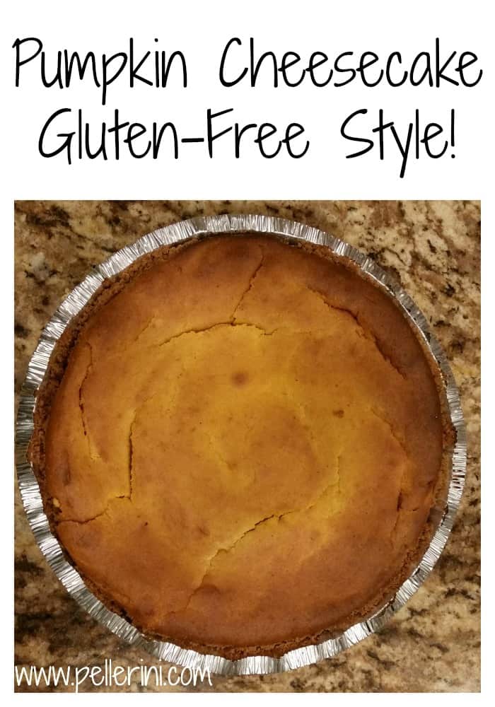 Pumpkin Cheesecake Gluten-Free Style!