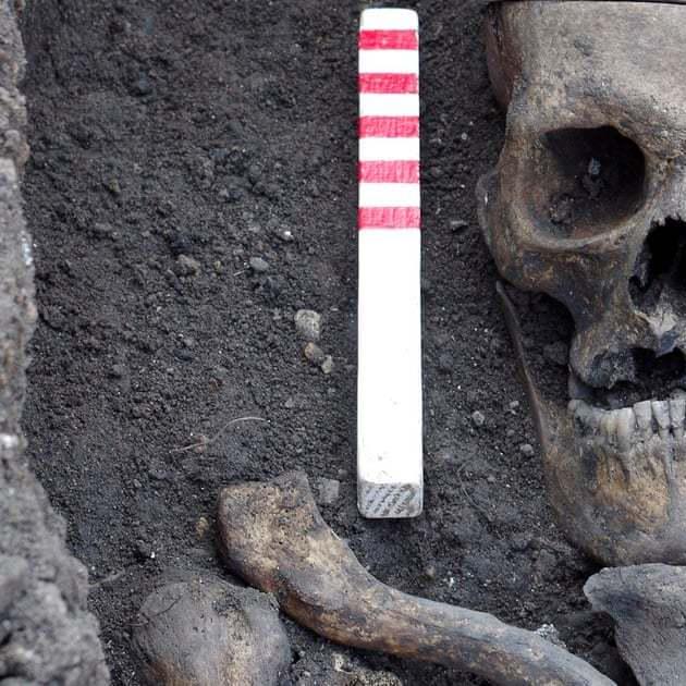 Skeletons found in London archaeology dig reveal noxious environs