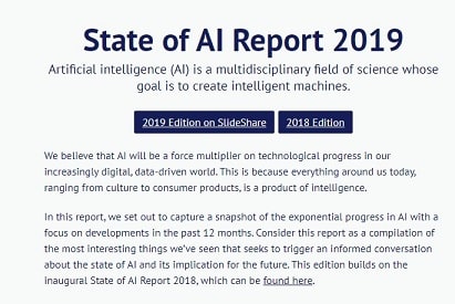 State of #AI 2019 Report - DataScienceCentral.com