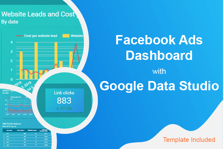 Tutorial + Template: Data Studio dashboard to impress your Facebook Ads clients and stakeholders