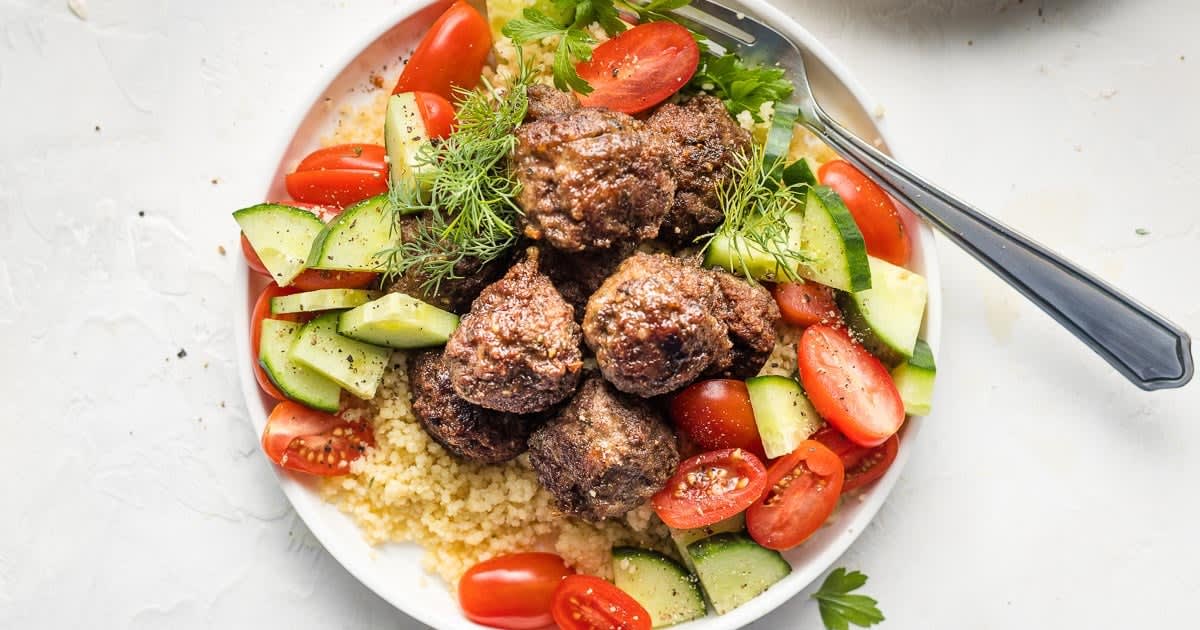 Za'atar-Spiced Lamb Meatballs