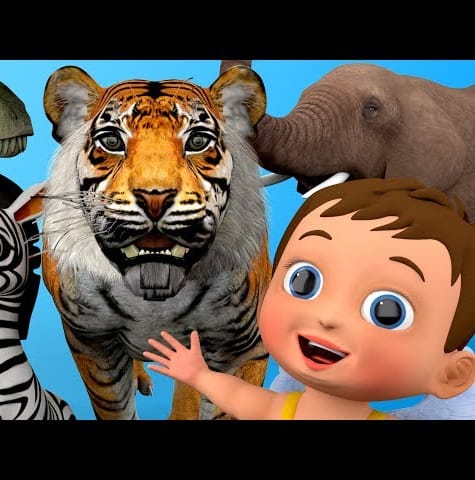 Learn Colors with Animals Color Changing for Children - Animals Names for Kids Toddler Learning