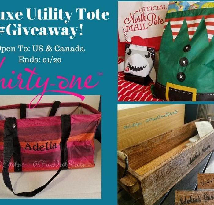 Deluxe Utility Tote Review & #Giveaway! ~ My Freebies Deals & Steals