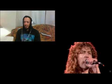 First Time Reacts E 21 Led Zeppelin Rock and Roll live 1979 (Reactions)