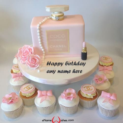 Makeup Birthday Cake for Girls
