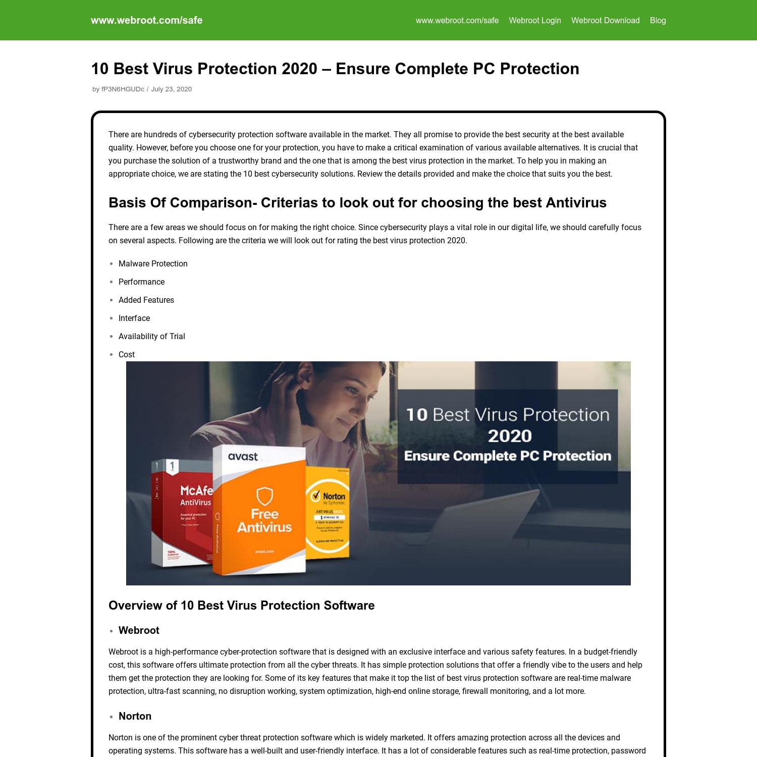 10 Best Virus Protection 2020 - Ensure Complete PC Protection