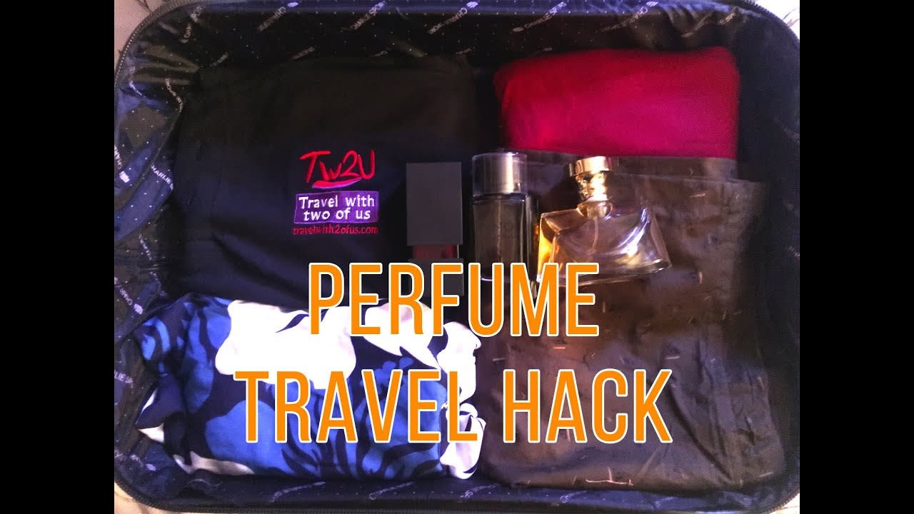 Perfume Travel Hack - How To Smell Good Traveling Without Bottles Of Perfumes In Your Carry-on