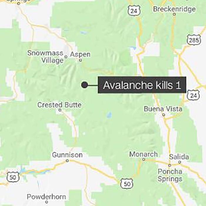 Avalanche outside Aspen kills 1