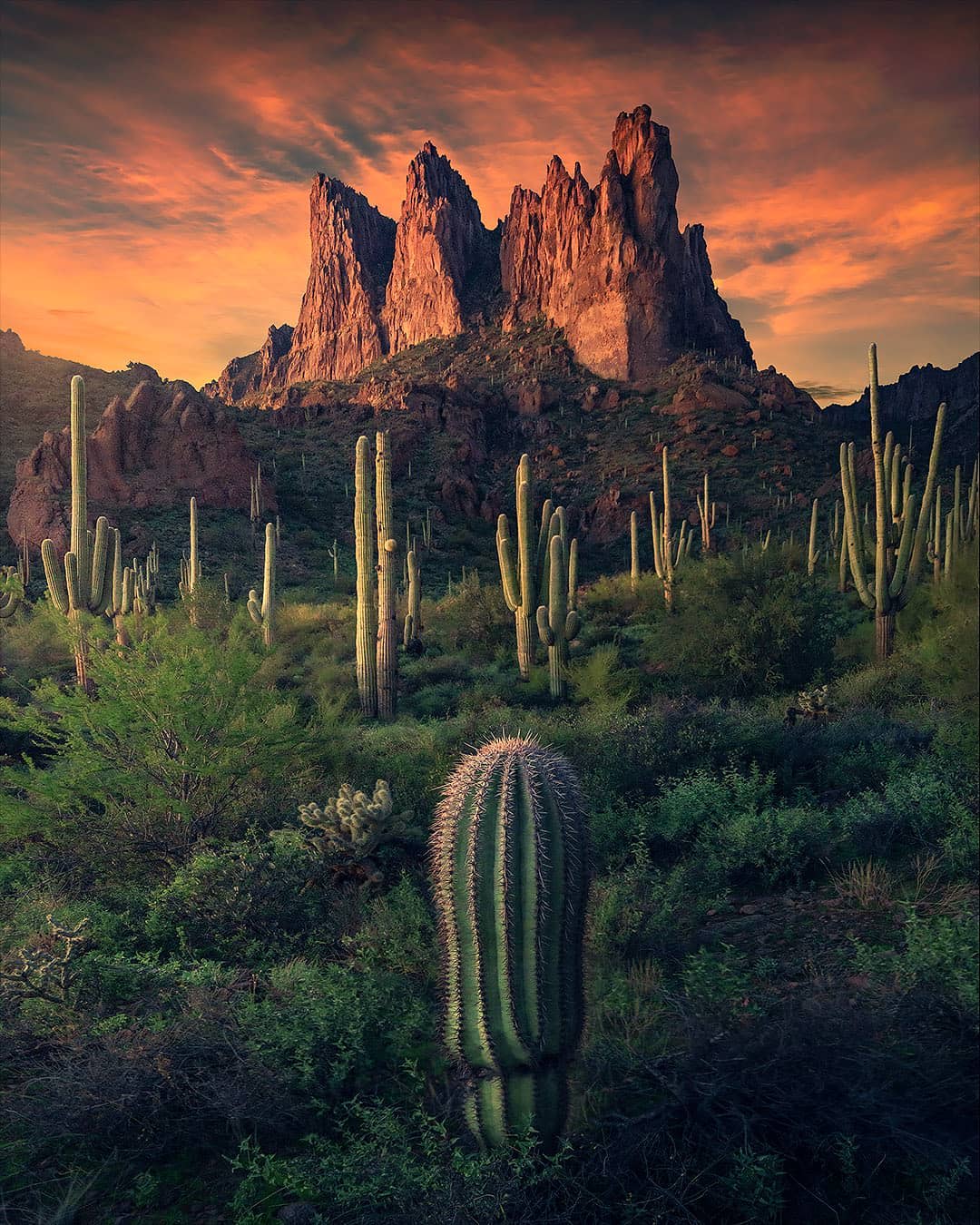 The Guardians of the Superstition Mountains, Arizona