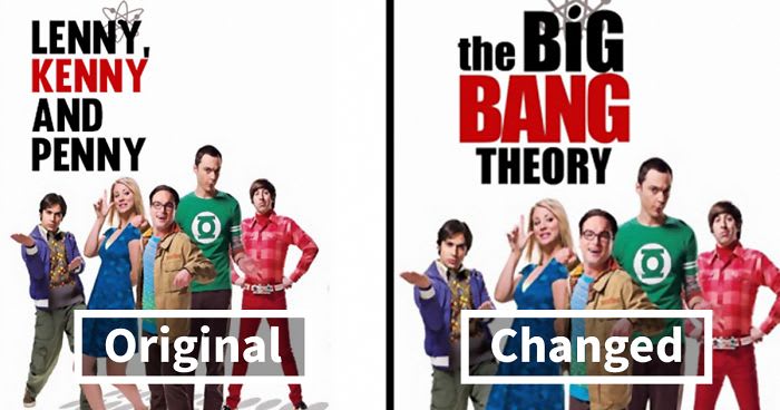 20 Side-By-Side Images That Show How These Popular TV Shows And Movies Were Named At First