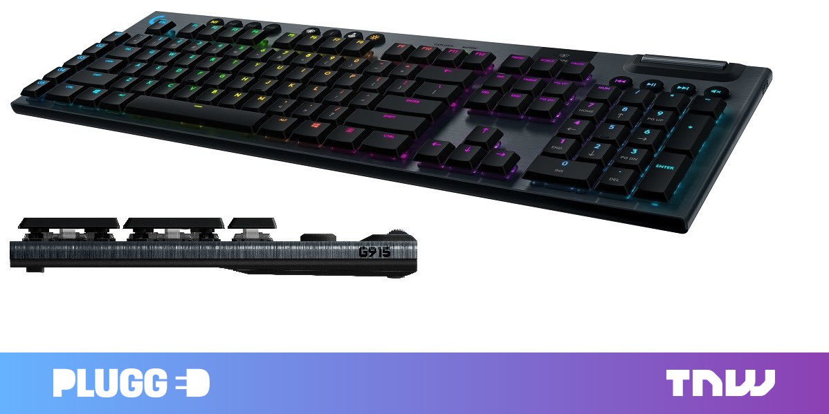 Logitech G debuts gorgeous new G815 and G915 mechanical gaming keyboards