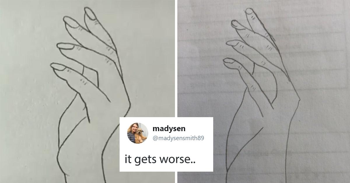 People Tried a Viral Hand-Drawing 'Hack' and the Results Are Hilariously Bad