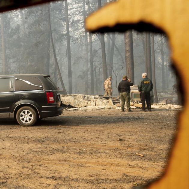 Returning to rubble in Northern California: 'Nothing here'