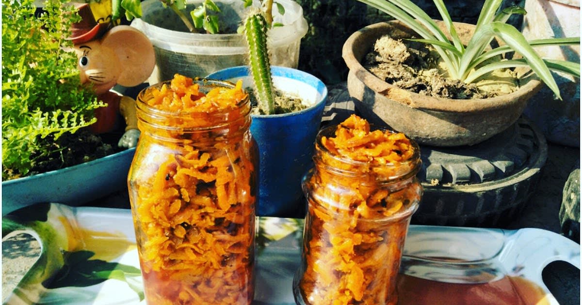 Indian Style Carrot Pickle