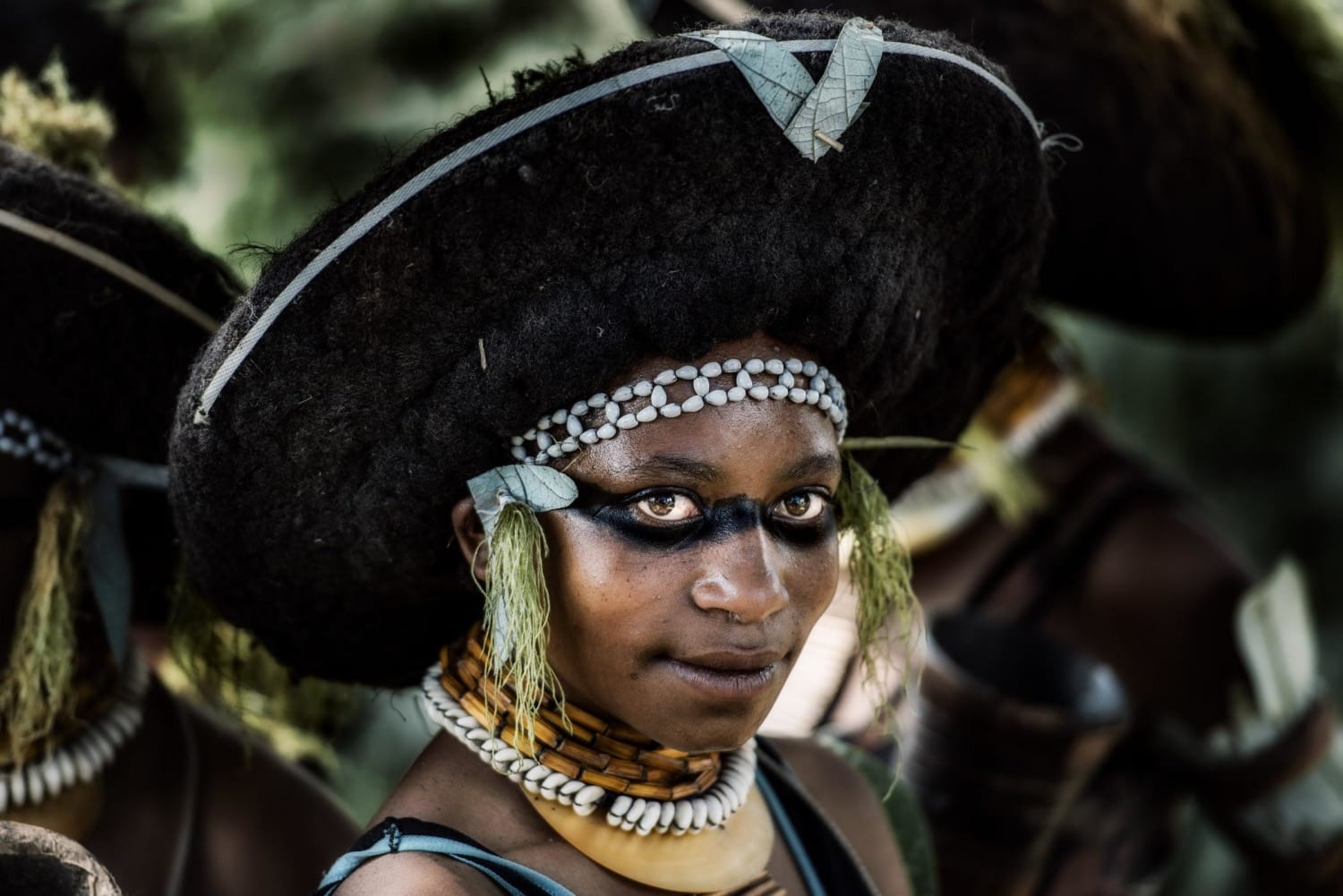 Wabag girl, mount Hagen, Papua New Guinea.